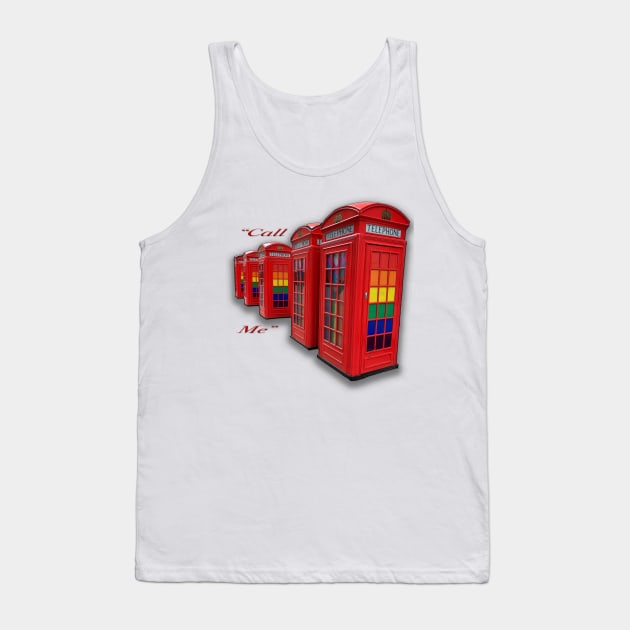 Rainbow call box Tank Top by Grant's Pics